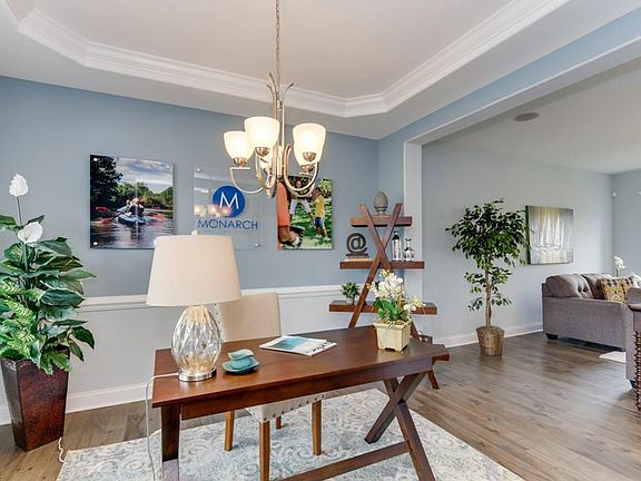 Dining Room/Office: Photo similar to home being built