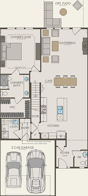 First Floor 2 br 2.5 ba