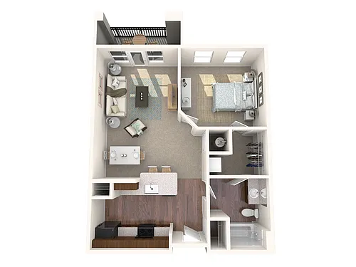 Floor plan The Manassas