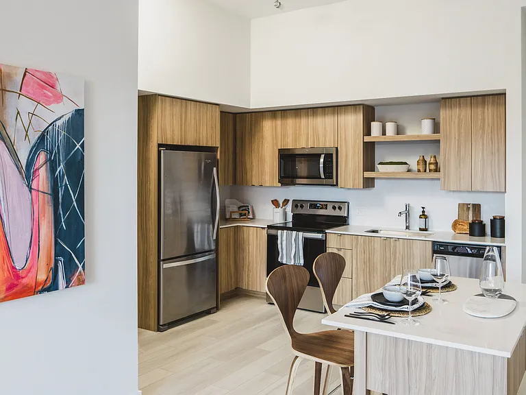 Your modern kitchen is equipped with stainless-steel appliances