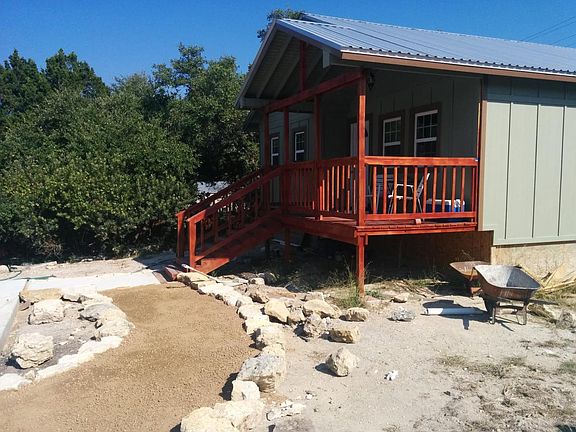 Covered front porch
