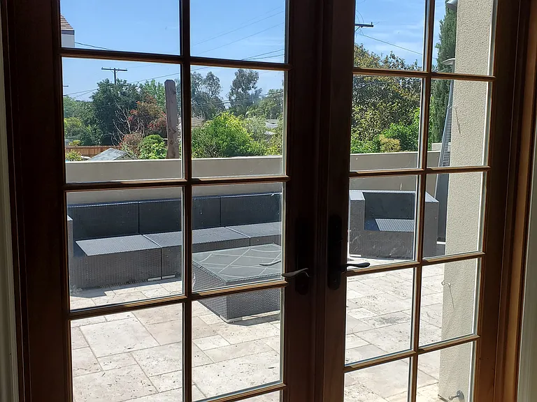 Roofdeck access.