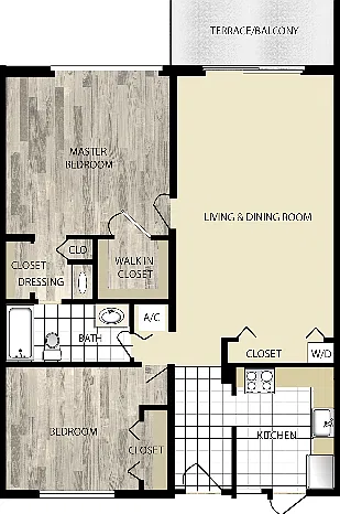 Phase 1 | Lily | 2 Bedrooms, 1 Bath Phase 1 | Lily | 2 Bedrooms, 1 Bath