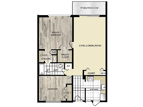 Floor plan Phase 1 Lily