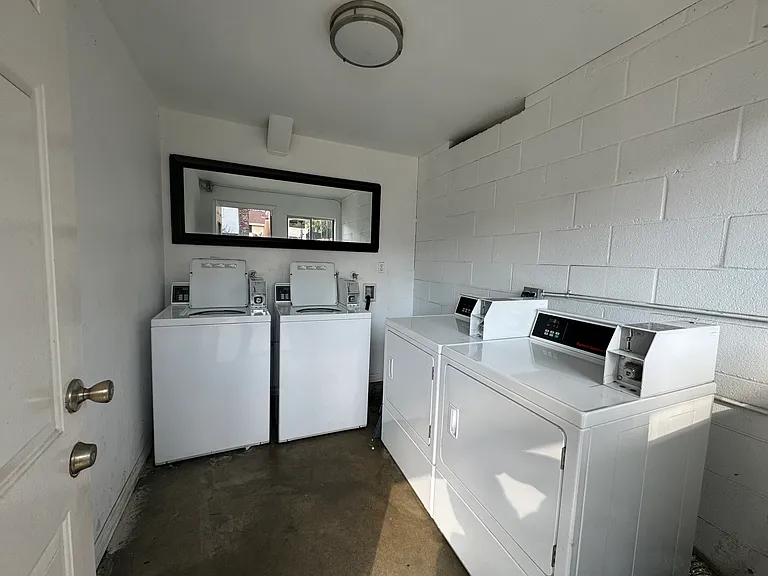 On-site laundry room