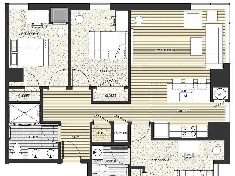 The Nest at 1324 | Temple Off-Campus Housing — Photo 38