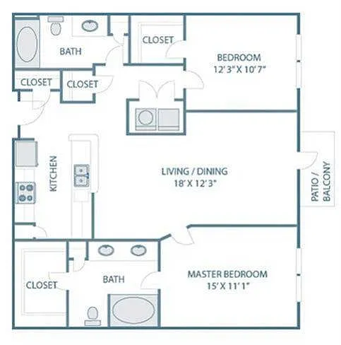 Floor plan B3 R