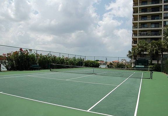 Play Tennis by the Water