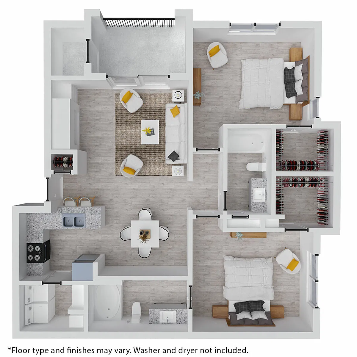 Floor plan The Parlor