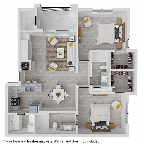 Floor plan The Parlor