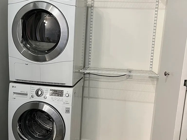 Laundry Closet with WD