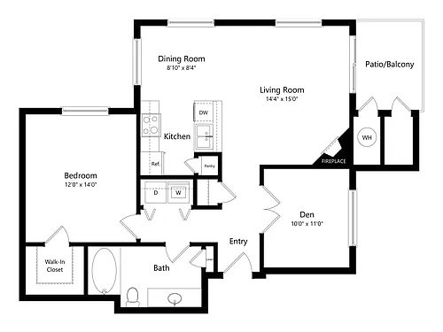 Floor plan Aurora Borealis Nirvana