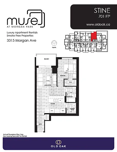 Floor plan 1H Stine