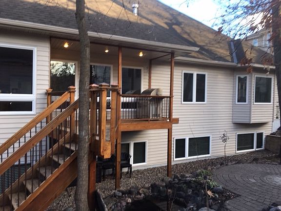 Woods-waterfall/koi pond very serene! : Perfect entertaining, low maintenance backyard with professi