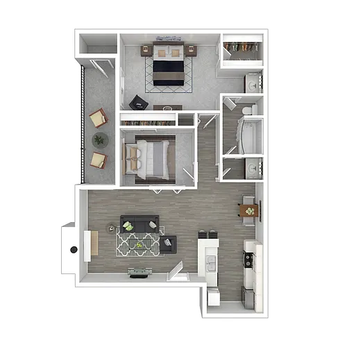 Floor plan B2 Traditional
