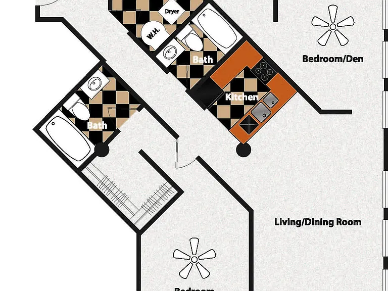 East 8 Lofts floorplan