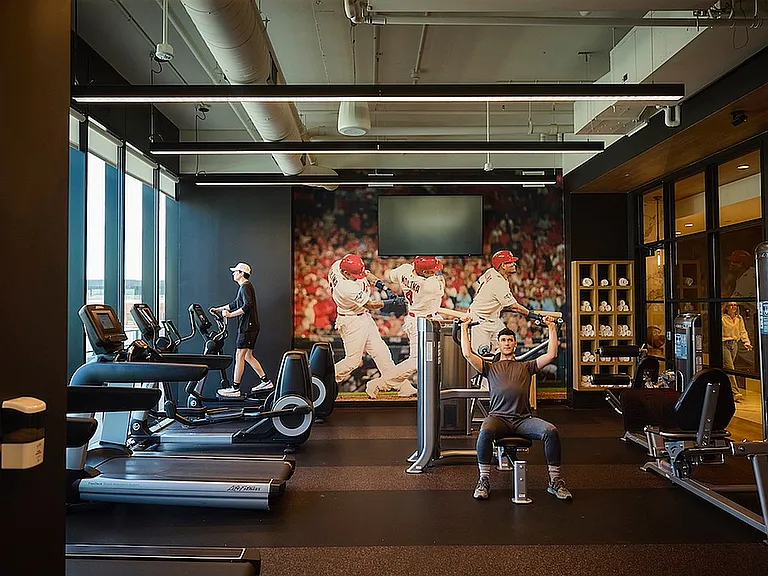 The Fitness Center at One Cardinal Way.