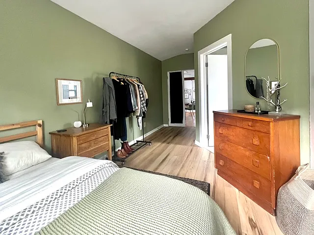 Downstairs Bedroom furnished