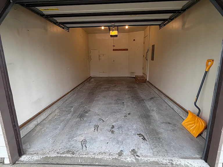 Garage from outside.