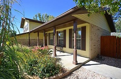 Covered front porch