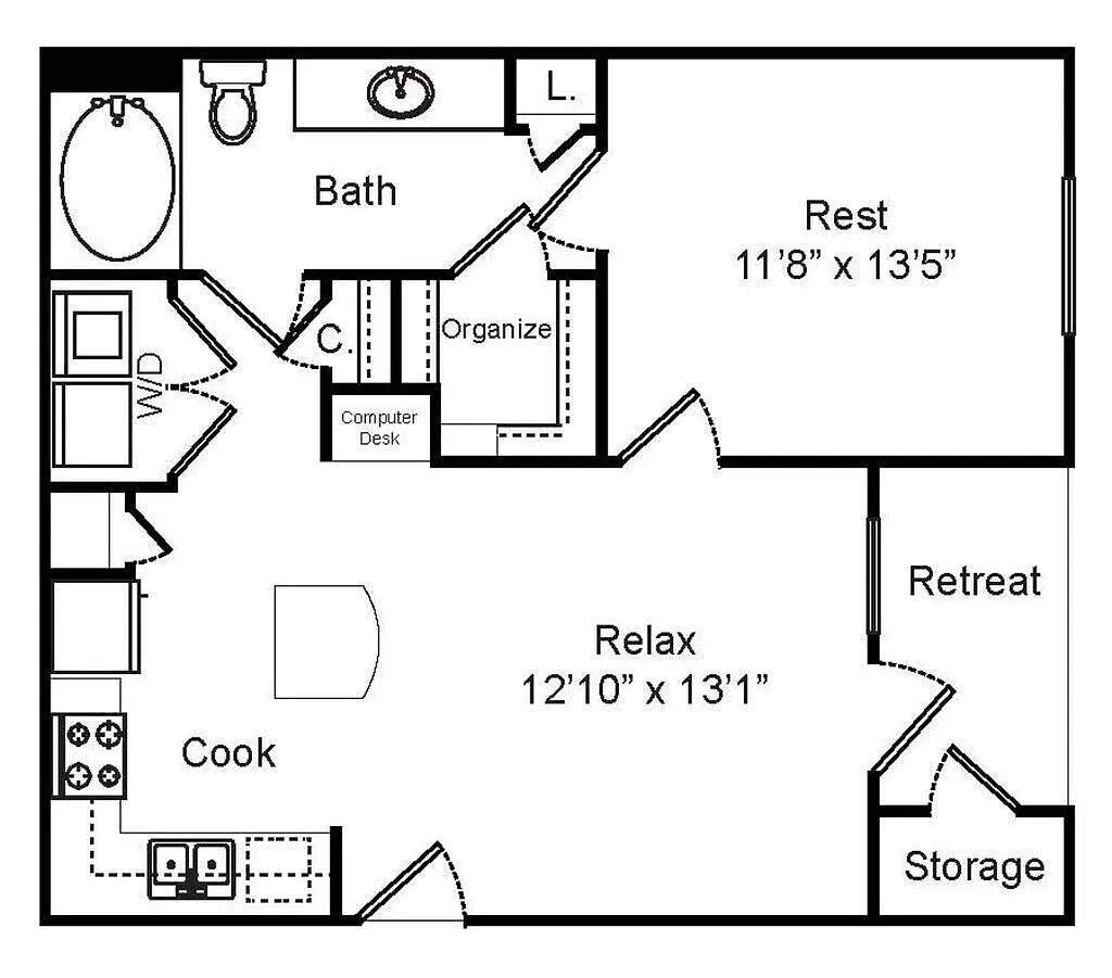 Floor plan A1