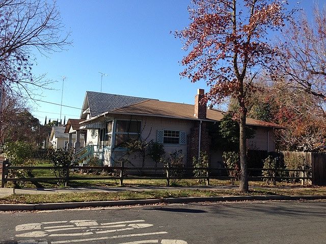 View of home from side