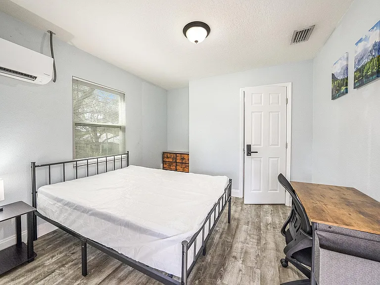 Bedroom 1 with it's own private A/C