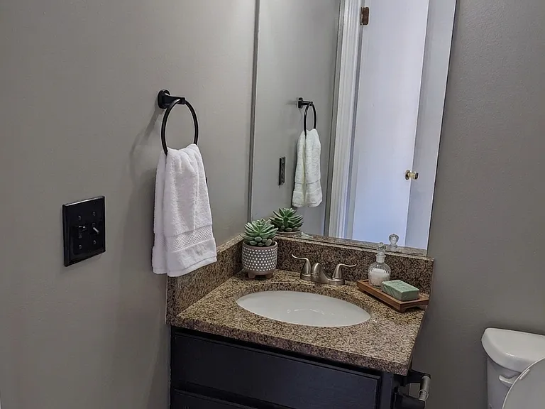 main floor half bath