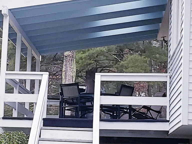 Deck w/ Skylights