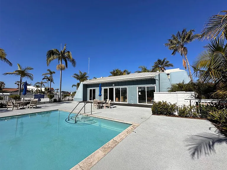 Clubhouse from poolside.