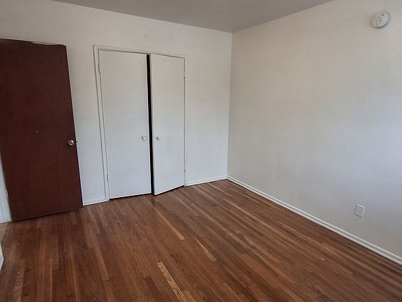 Bedroom, original hardwood floors