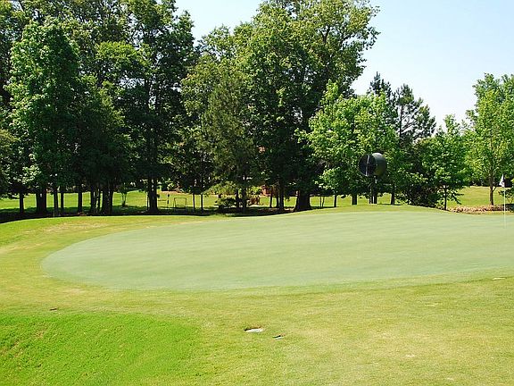 On the green