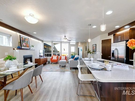 Open floor plan, main level