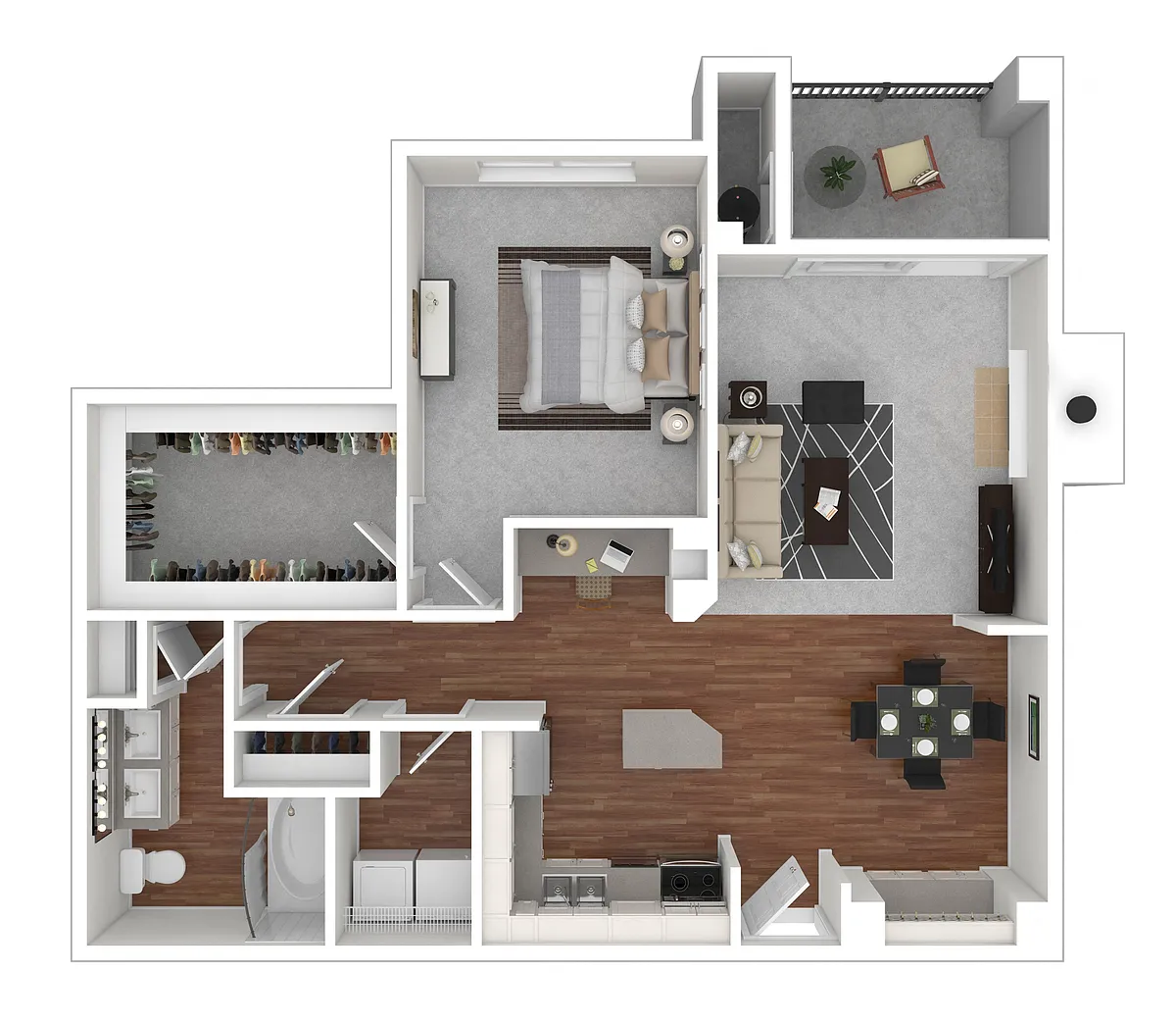 Floor plan Pomponette