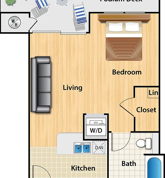 A2 Floorplan Diagram