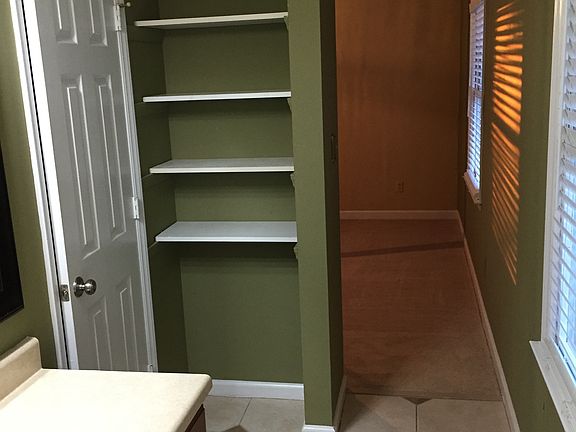 VIew from master bath looking into master bedroom