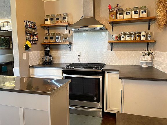 Remodeled kitchen