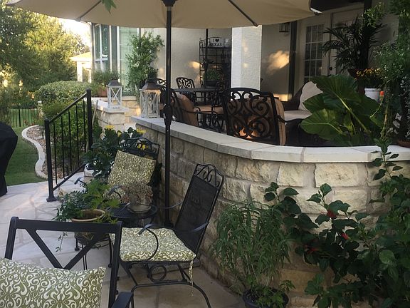 Upper and lower patio