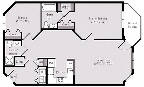 Floor plan OConner