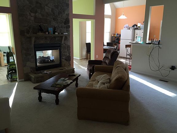 Living room, gas fire place