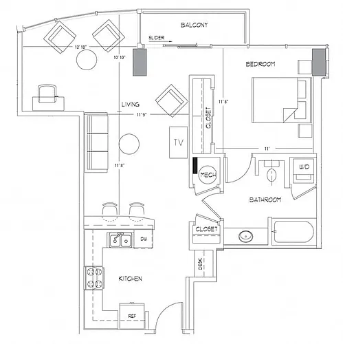 Floor plan A6