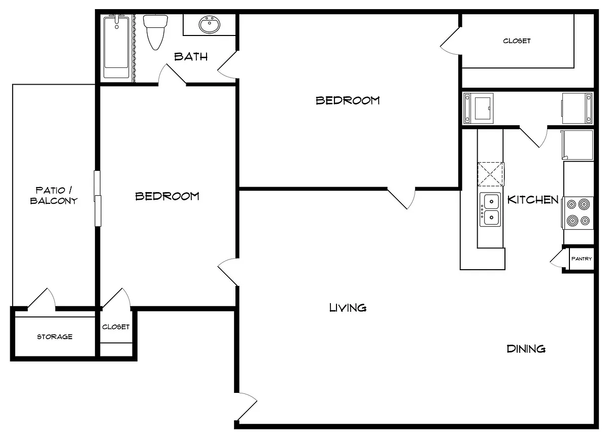 Floor plan B1