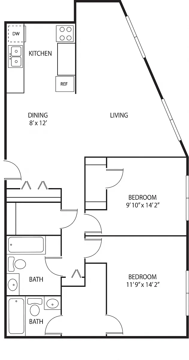 Floor plan Moonstone