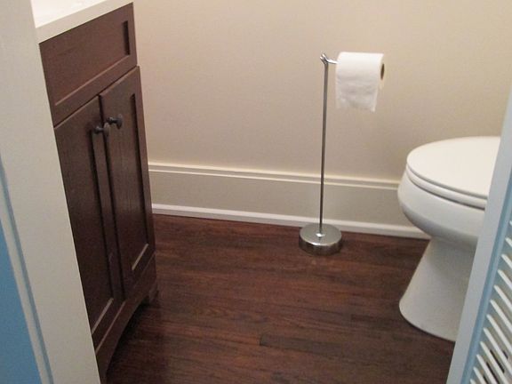 1st floor half bath