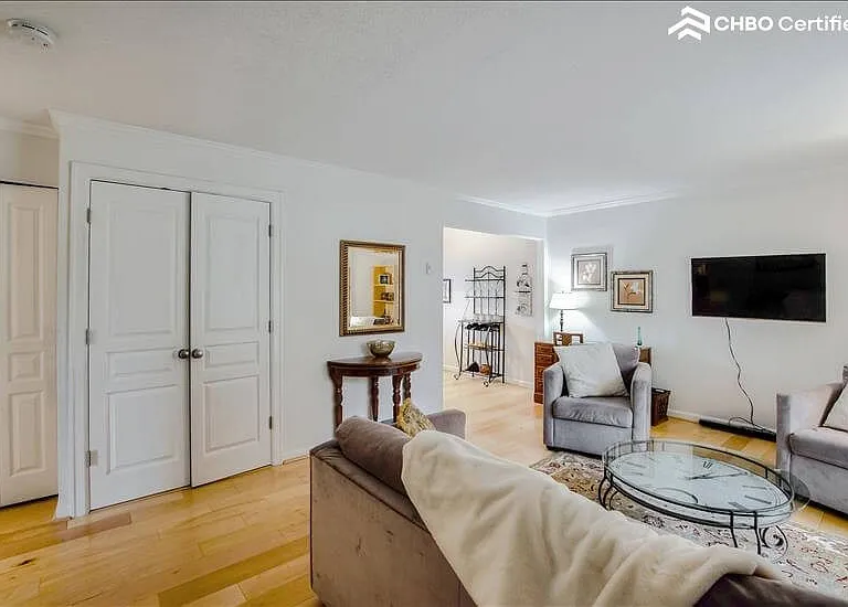 Open and light living room