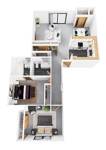 Floor plan Evergreen