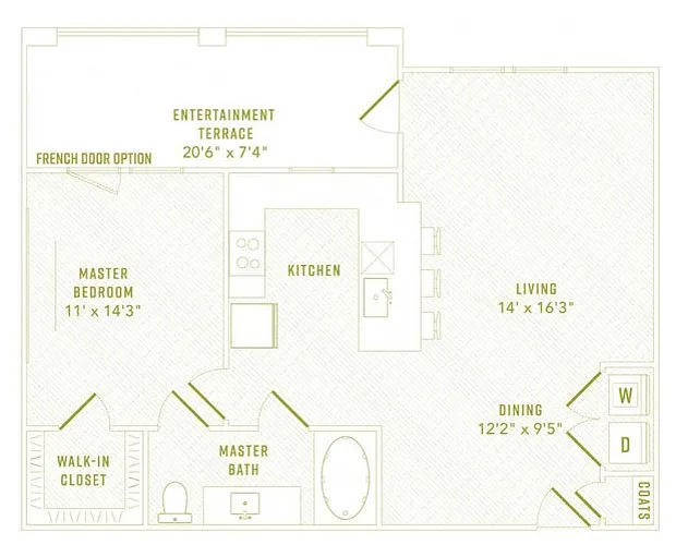 Floor plan A2
