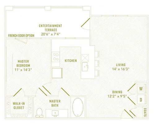 Floor plan A2