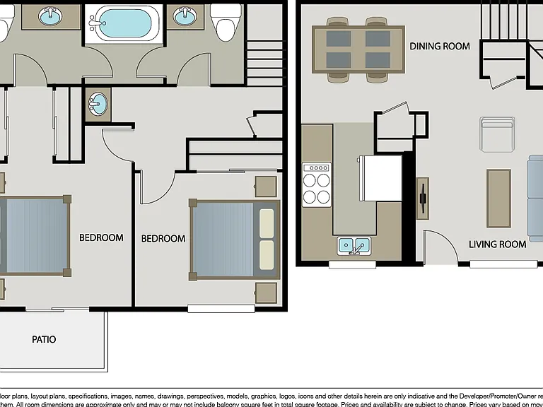 Plan 2D Townhome