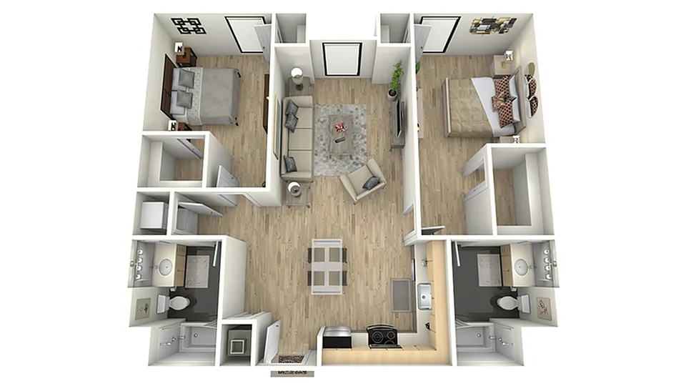 Floor plan B1